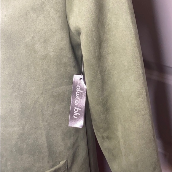 NWT- Olivia Blu Open Tunic Cardigan w/out buttons - Picture 2 of 3